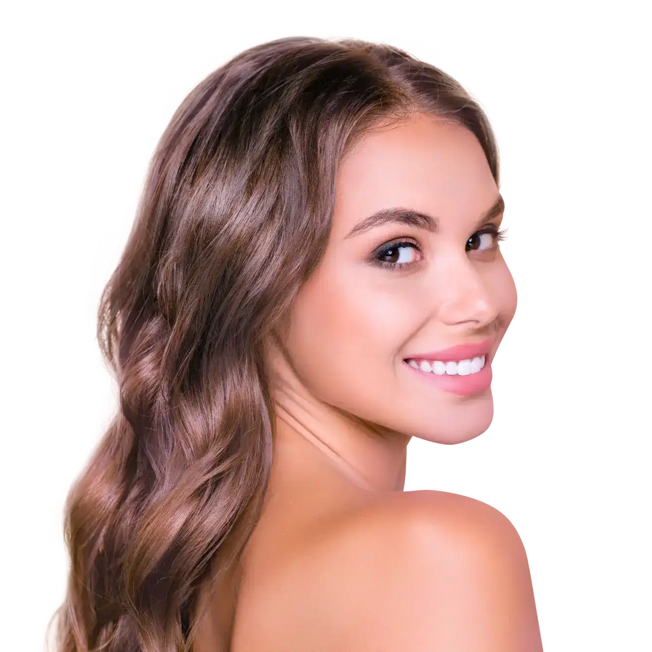 A girl exemplifies beauty & confidence with Med Supply Solutions' top-quality dermal fillers and skin products